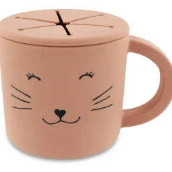Tasse à goûter en silicone Mrs. Cat