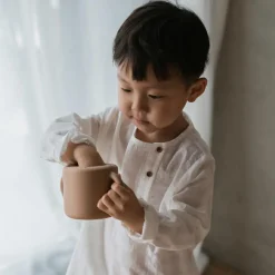 Tasse à goûter Snack cup Cloudy mauve