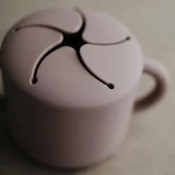 Tasse à goûter Snack cup Cloudy mauve