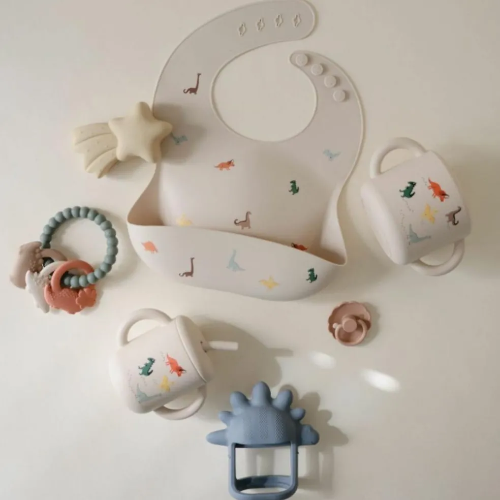 Tasse à paille Dino