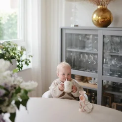 Tasse à paille Pink Flowers