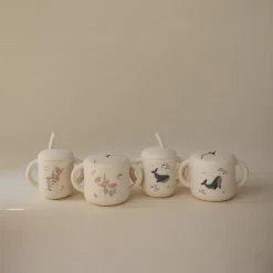 Tasse à paille Whales