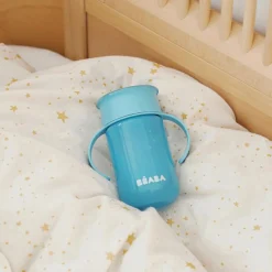 Tasse d'apprentissage 360° bleu (340 ml)