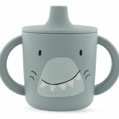 Tasse d'apprentissage en silicone Mr. Shark