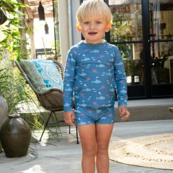 Tee-shirt anti-UV manches longues Shark (1-2 ans)