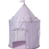 Tente en tissu recyclé Uni mauve