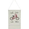 Tenture murale Cool kids ride bikes (45 x 70 cm)