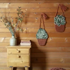 Tenture murale Little Green Plante suspendue (20 x 30 cm)