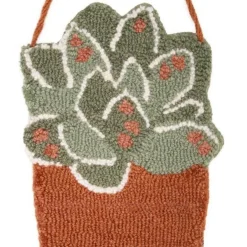 Tenture murale Little Green Plante suspendue (20 x 30 cm)