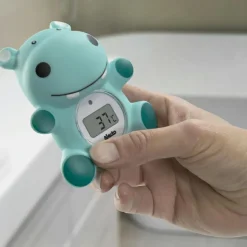 Thermomètre de bain et d'intérieur hippopotame