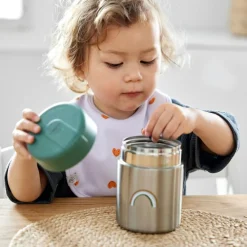 Thermos alimentaire Happy Rascals Coeur lavande