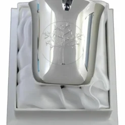 Timbale Arbre de vie (métal argenté) dans son coffret