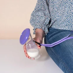 Tire-lait manuel en silicone