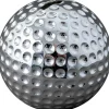 Tirelire Balle de golf (métal argenté)
