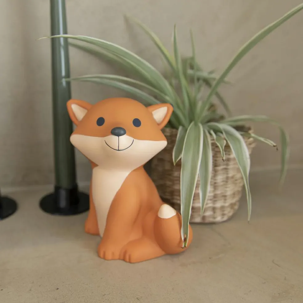 Tirelire César orange (13 cm)