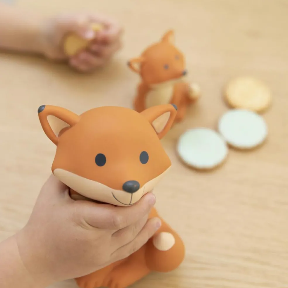 Tirelire César orange (13 cm)