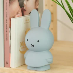 Tirelire Miffy warm Bleu Argenté (19 cm)