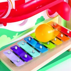 Toboggan musical avec xylophone