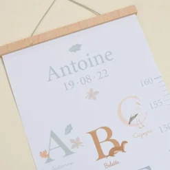 Toise Abécédaire (personnalisable)