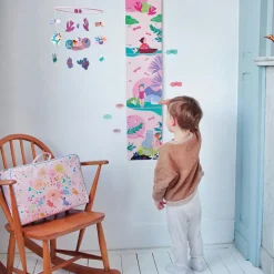 Toise avec stickers Lac