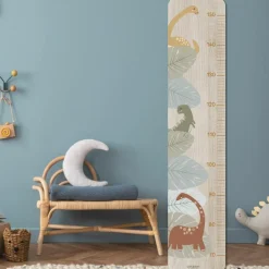 Toise en bois Dino Grande Feuilles