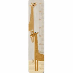 Toise en bois girafes Isidore Caramel