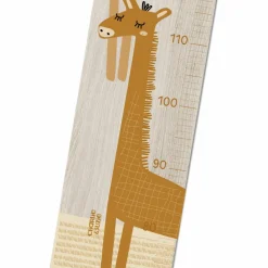 Toise en bois girafes Isidore Caramel