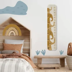 Toise en bois Isidore éléphant caramel