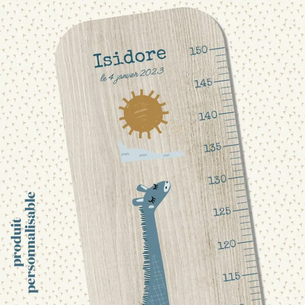 Toise en bois Isidore Paysage Horizon personnalisable