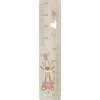Toise en bois Lapin doudou rose