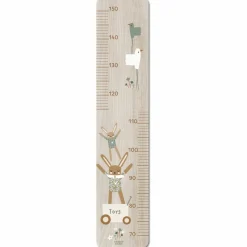 Toise en bois Lapin doudou sauge