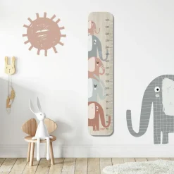 Toise en bois XXL Éléphant personnalisable