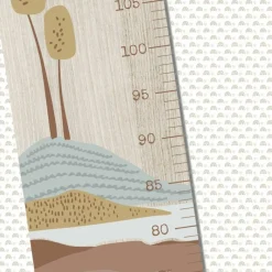 Toise en bois XXL Scennette Dino personnalisable