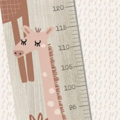 Toise en bois XXL Sofia Girafe personnalisable