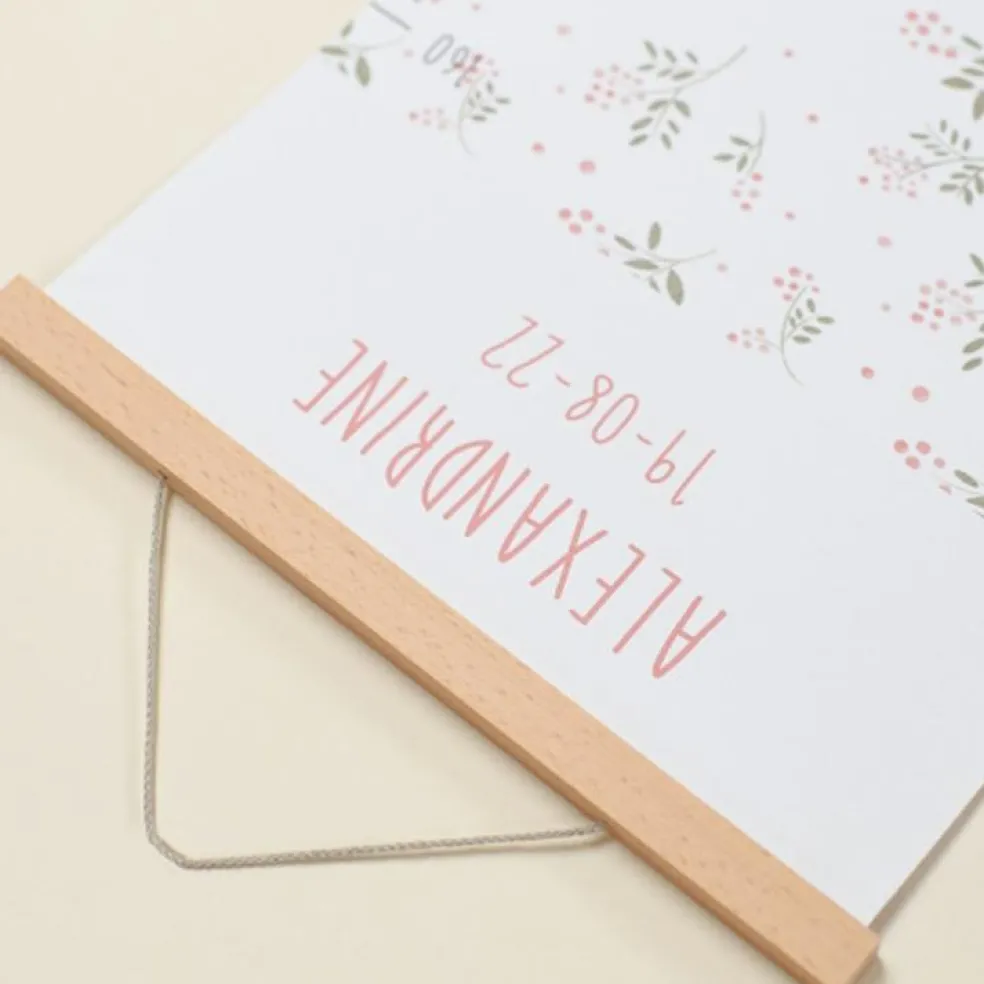 Toise Pink Berries (personnalisable)