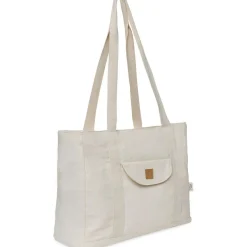 Tote bag à langer Twill Natural