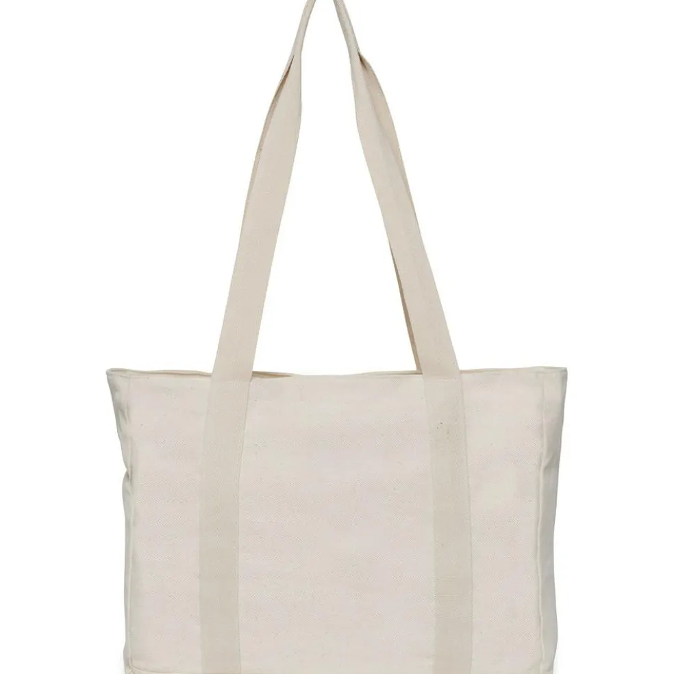 Tote bag à langer Twill Natural