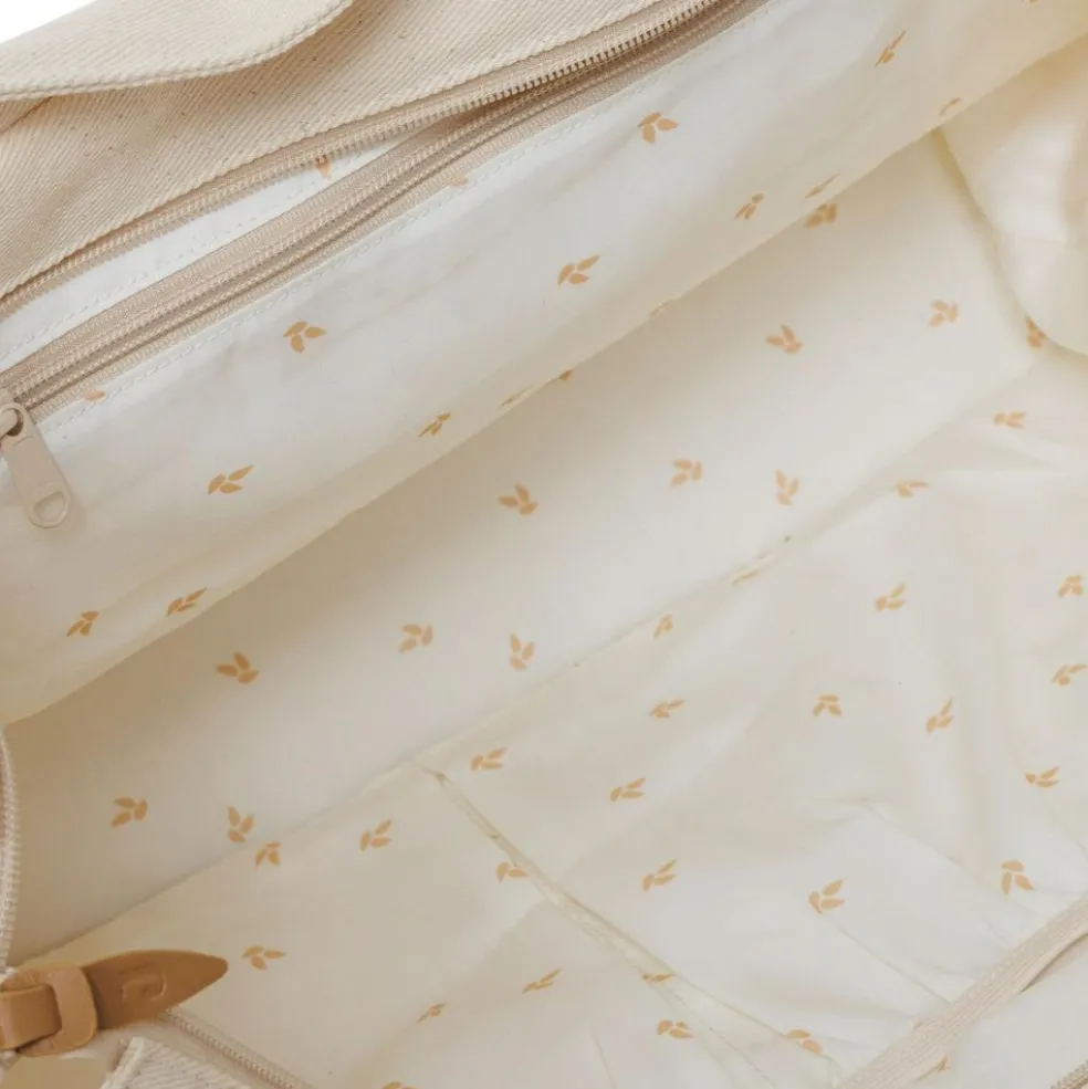 Tote bag à langer Twill Natural