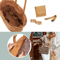 Tote bag à langer Zebra