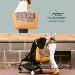 Tote bag à langer Zebra