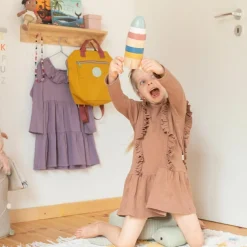 Tour à empiler en bois Fusée