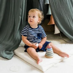 Tour à empiler en bois Panda