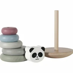 Tour à empiler en bois Panda