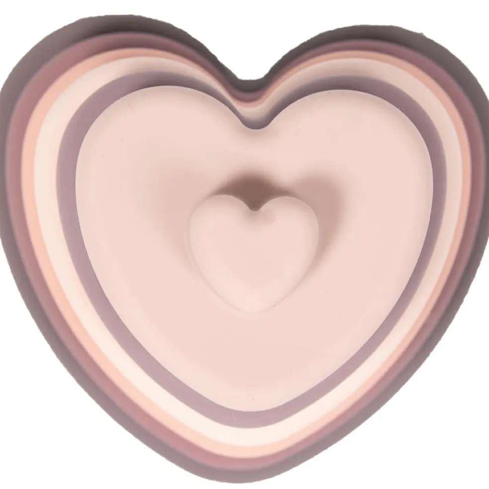 Tour coeurs à empiler en silicone