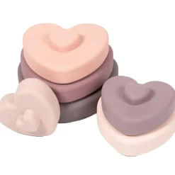 Tour coeurs à empiler en silicone