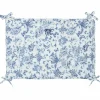 Tour de lit adaptable Toile de Jouy bleu