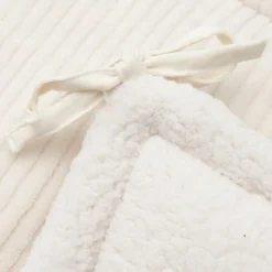 Tour de lit Cloudy Rib Oatmeal (pour lits 60 x 120 ou 70 x 140 cm)