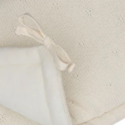 Tour de lit Cosy Knit Ivory (pour lits 60 x 120 ou 70 x 140 cm)