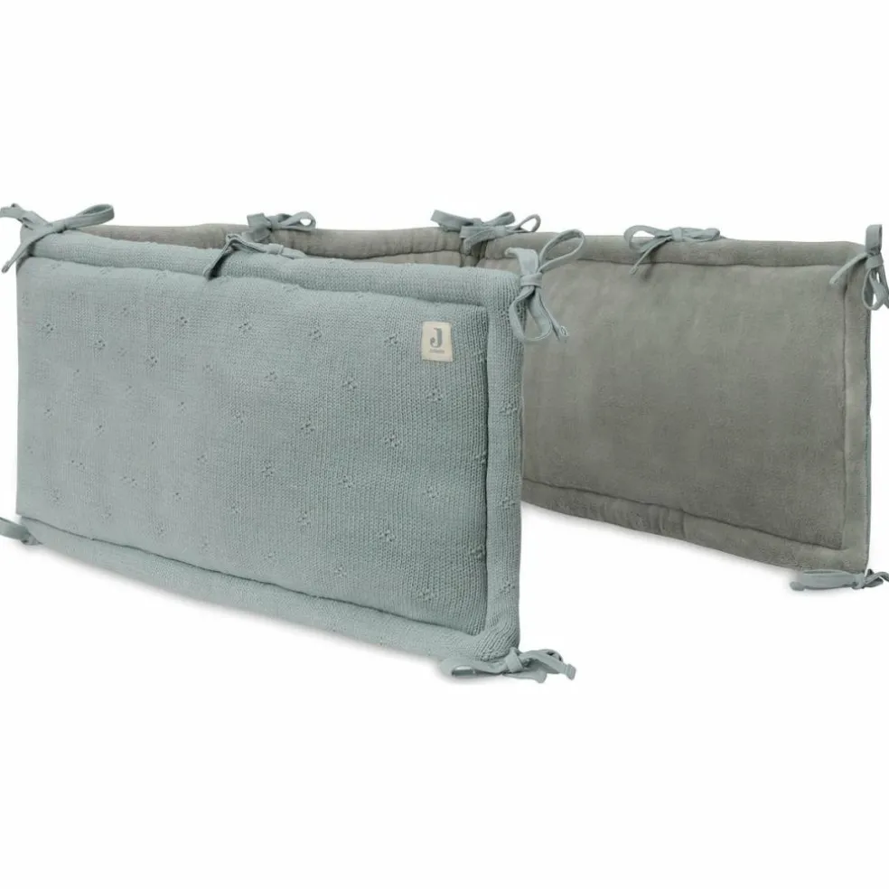 Tour de lit Cosy Knit Sea Green (pour lits 60 x 120 ou 70 x 140 cm)