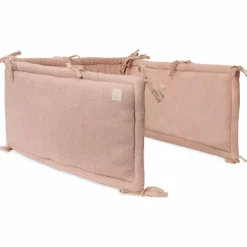 Tour de lit Cosy Knit Wild Rose (pour lits 60 x 120 ou 70 x 140 cm)